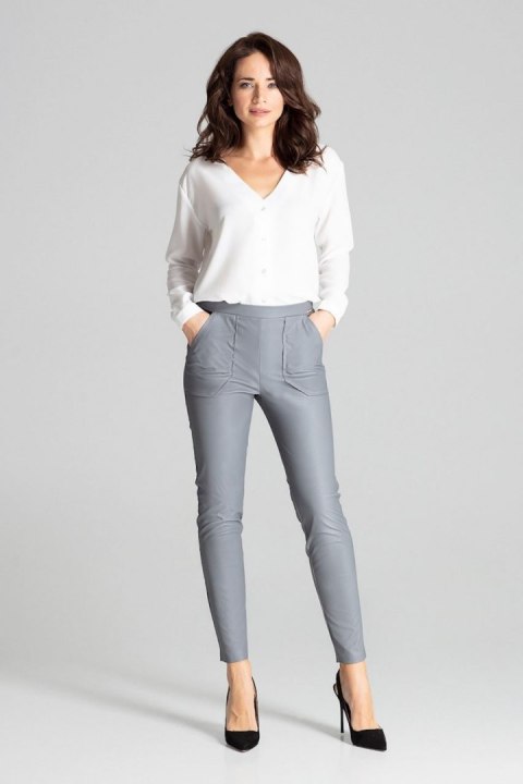 Spodnie Damskie Model L072 Grey - Lenitif Lenitif Spodnie Damskie Model L072 Grey - Lenitif Lenitif