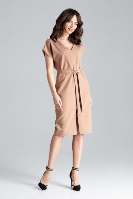 Sukienka Model L032 Brown - Lenitif Lenitif
