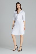 Sukienka Model L076 White - Lenitif Lenitif Sukienka Model L076 White - Lenitif Lenitif