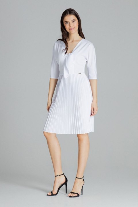 Sukienka Model L076 White - Lenitif Lenitif Sukienka Model L076 White - Lenitif Lenitif
