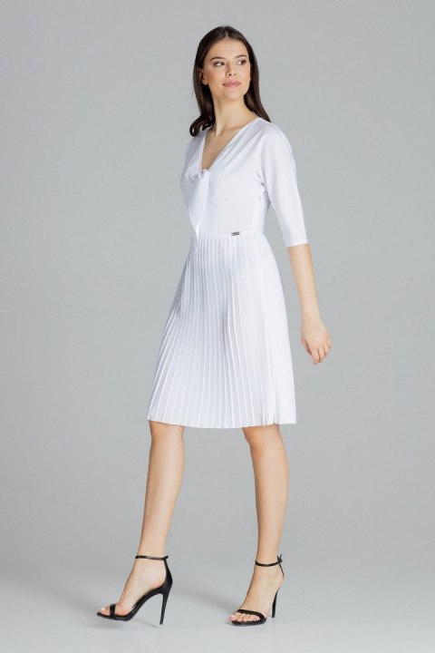 Sukienka Model L076 White - Lenitif Lenitif Sukienka Model L076 White - Lenitif Lenitif