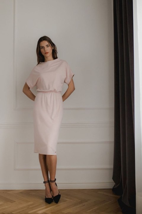Sukienka Model L087 Pink - Lenitif Lenitif Sukienka Model L087 Pink - Lenitif Lenitif