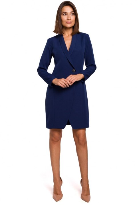 Sukienka Model S217 Navy - Stylove Stylove Sukienka Model S217 Navy - Stylove Stylove