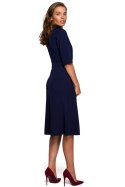 Sukienka Model S231 Navy - Stylove Stylove Sukienka Model S231 Navy - Stylove Stylove