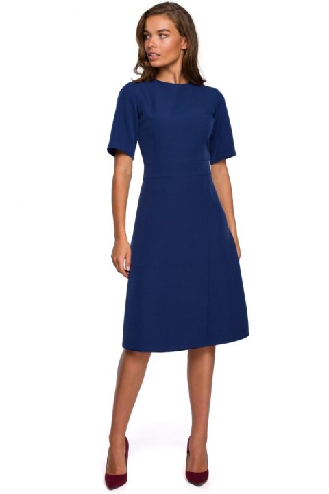 Sukienka Model S240 Navy - Stylove Stylove Sukienka Model S240 Navy - Stylove Stylove