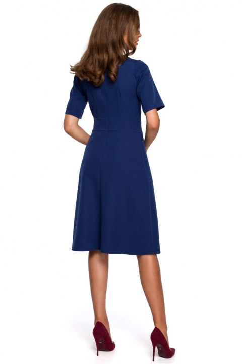 Sukienka Model S240 Navy - Stylove Stylove Sukienka Model S240 Navy - Stylove Stylove