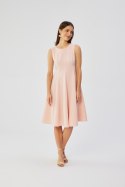Sukienka Model S358 Powder Pink - Stylove Stylove Sukienka Model S358 Powder Pink - Stylove Stylove