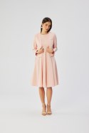 Sukienka Model S358 Powder Pink - Stylove Stylove Sukienka Model S358 Powder Pink - Stylove Stylove