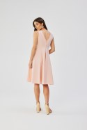 Sukienka Model S358 Powder Pink - Stylove Stylove Sukienka Model S358 Powder Pink - Stylove Stylove