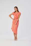 Sukienka Model S362 Orange - Stylove Stylove Sukienka Model S362 Orange - Stylove Stylove