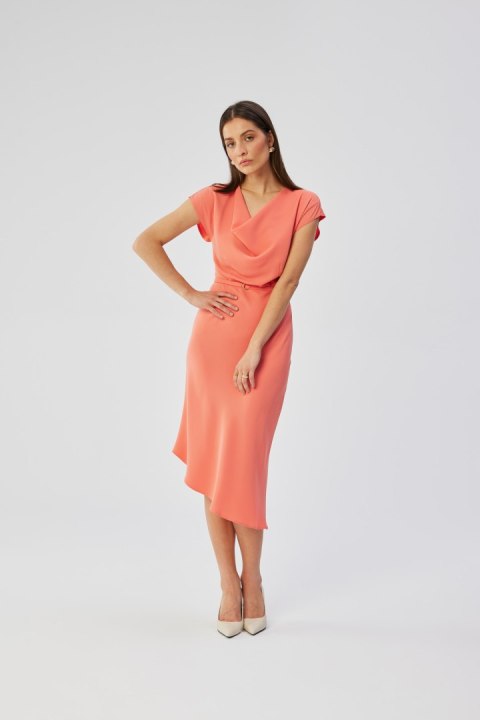 Sukienka Model S362 Orange - Stylove Stylove Sukienka Model S362 Orange - Stylove Stylove