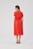 Sukienka Model S366 Coral - Stylove Stylove Sukienka Model S366 Coral - Stylove Stylove