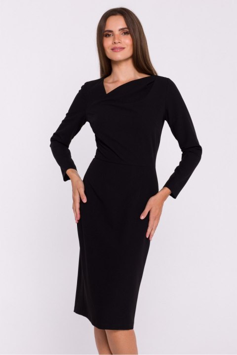 Sukienka Model S376 Black - Stylove Stylove Sukienka Model S376 Black - Stylove Stylove
