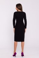 Sukienka Model S376 Black - Stylove Stylove Sukienka Model S376 Black - Stylove Stylove