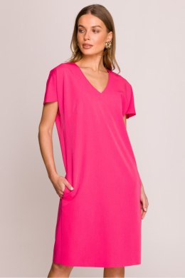 Sukienka Model S392 Pink - Stylove Stylove