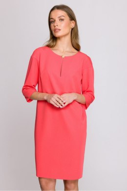 Sukienka Model S394 Coral - Stylove Stylove