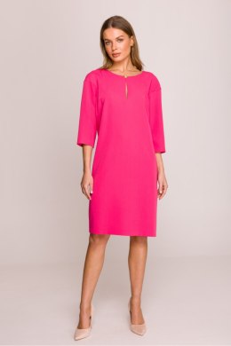 Sukienka Model S394 Pink - Stylove Stylove
