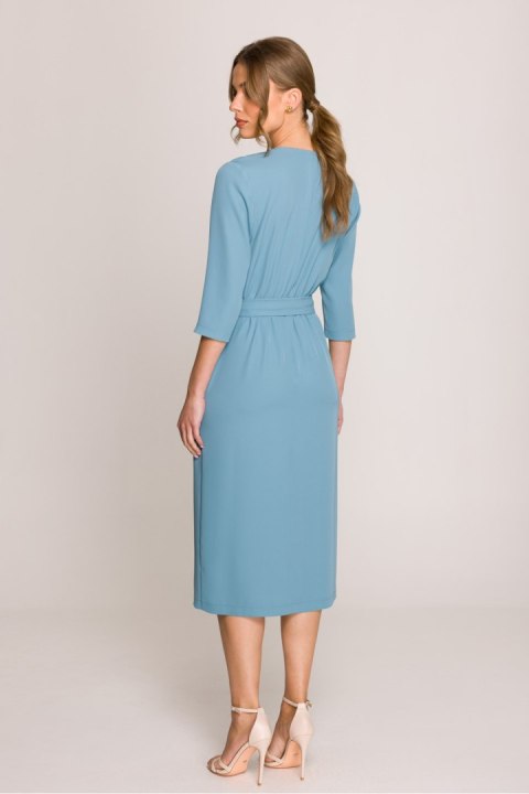 Sukienka Model S396 Cold Blue - Stylove Stylove Sukienka Model S396 Cold Blue - Stylove Stylove