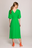 Sukienka Model S399 Green - Stylove Stylove Sukienka Model S399 Green - Stylove Stylove