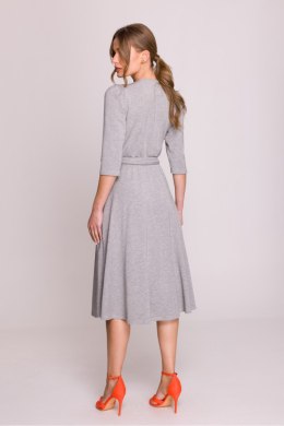 Sukienka Model S404 Grey - Stylove Stylove