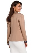 Żakiet Model S154 Beige - Stylove Stylove Żakiet Model S154 Beige - Stylove Stylove
