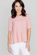 Bluzka Model K370 Pink - Lenitif Lenitif Bluzka Model K370 Pink - Lenitif Lenitif
