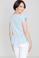 Bluzka Model K396 Blue - Lenitif Lenitif Bluzka Model K396 Blue - Lenitif Lenitif