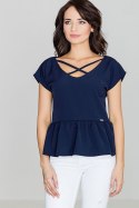 Bluzka Model K396 Navy - Lenitif Lenitif Bluzka Model K396 Navy - Lenitif Lenitif