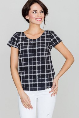 Bluzka Model K422 Wzór 46 Black - Lenitif Lenitif