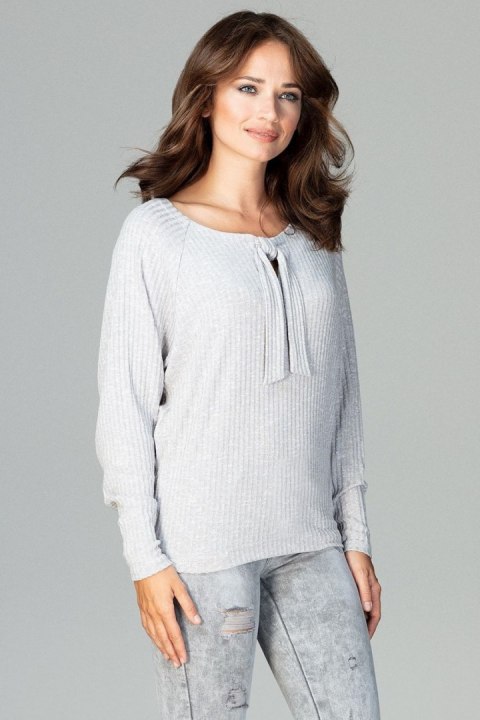 Bluzka Model K468 Grey - Lenitif Lenitif Bluzka Model K468 Grey - Lenitif Lenitif