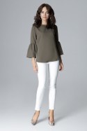 Bluzka Model L010 Olive - Lenitif Lenitif Bluzka Model L010 Olive - Lenitif Lenitif