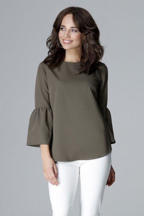 Bluzka Model L010 Olive - Lenitif Lenitif Bluzka Model L010 Olive - Lenitif Lenitif