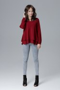 Bluzka Model L020 Bordo - Lenitif Lenitif Bluzka Model L020 Bordo - Lenitif Lenitif