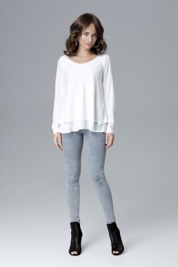Bluzka Model L020 Ecru - Lenitif Lenitif