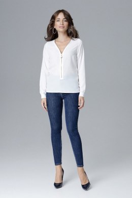 Bluzka Model L023 Ecru - Lenitif Lenitif