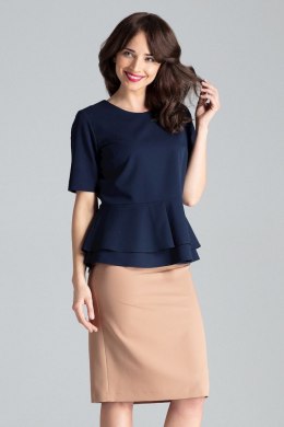 Bluzka Model L026 Navy - Lenitif Lenitif
