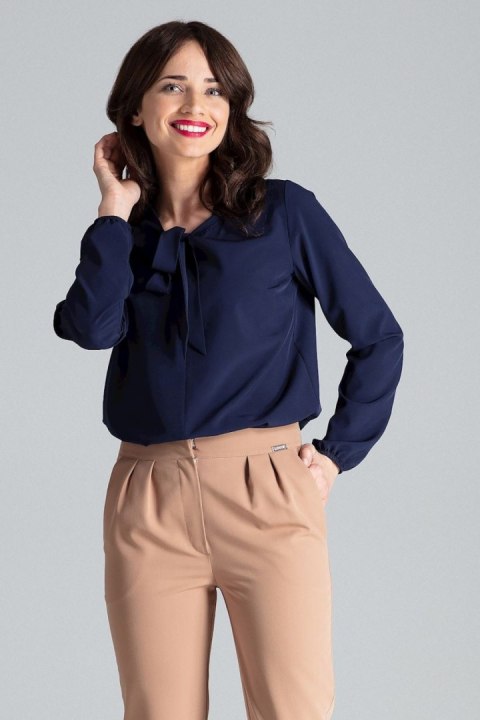 Bluzka Model L030 Navy - Lenitif Lenitif Bluzka Model L030 Navy - Lenitif Lenitif