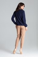 Bluzka Model L030 Navy - Lenitif Lenitif Bluzka Model L030 Navy - Lenitif Lenitif