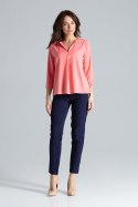 Bluzka Model L035 Coral - Lenitif Lenitif Bluzka Model L035 Coral - Lenitif Lenitif