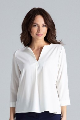Bluzka Model L035 Ecru - Lenitif Lenitif