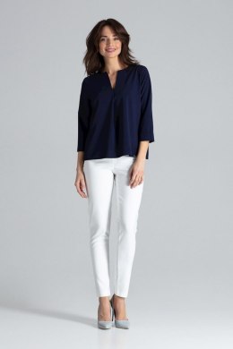 Bluzka Model L035 Navy - Lenitif Lenitif