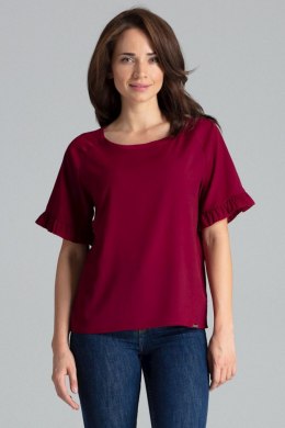Bluzka Model L052 Bordo - Lenitif Lenitif