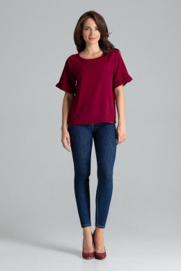 Bluzka Model L052 Bordo - Lenitif Lenitif