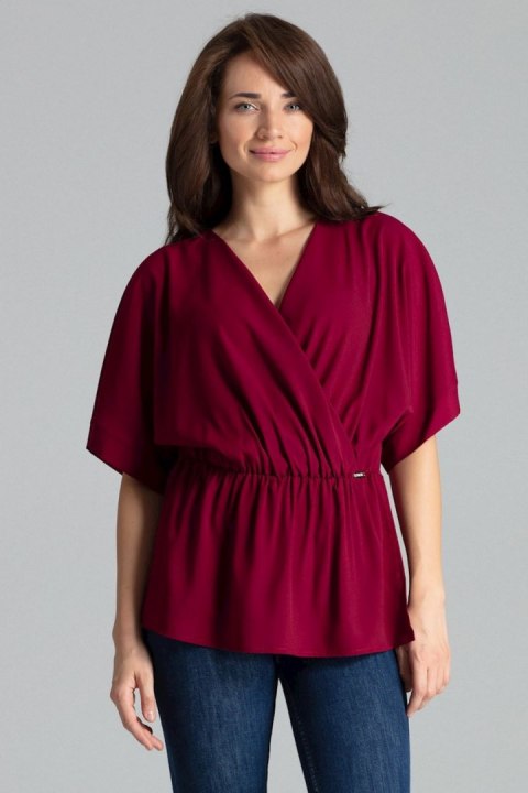 Bluzka Model L063 Bordo - Lenitif Lenitif