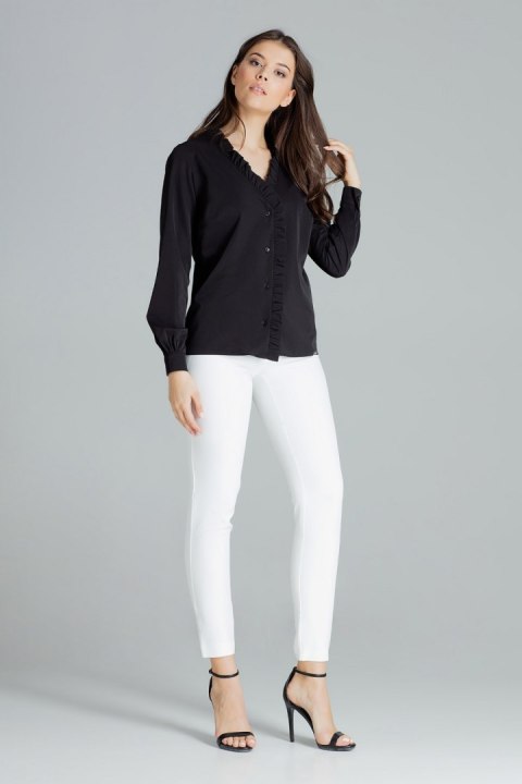 Bluzka Model L077 Black - Lenitif Lenitif Bluzka Model L077 Black - Lenitif Lenitif