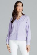 Bluzka Model L077 Violet - Lenitif Lenitif