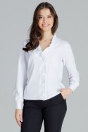 Bluzka ModelL077 White - Lenitif Lenitif Bluzka ModelL077 White - Lenitif Lenitif