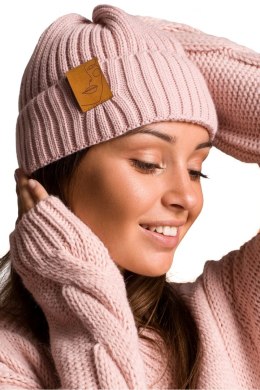 Czapka Damska Model BK059 Pink - BE Knit BE Knit