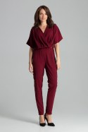 Kombinezon Damski Model L062 Bordo - Lenitif Lenitif Kombinezon Damski Model L062 Bordo - Lenitif Lenitif