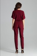 Kombinezon Damski Model L062 Bordo - Lenitif Lenitif Kombinezon Damski Model L062 Bordo - Lenitif Lenitif